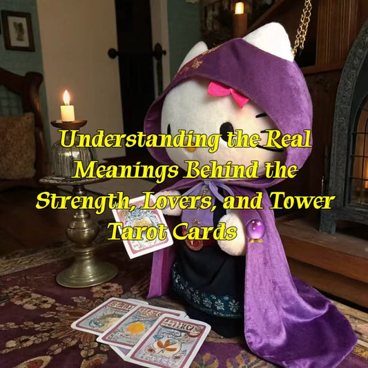 Understanding the Real Meanings Behind the Strength, Lovers, and Tower Tarot Cards