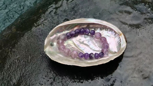 Success Path | Handmade Crystal Bracelet with Ametrine and Amethyst